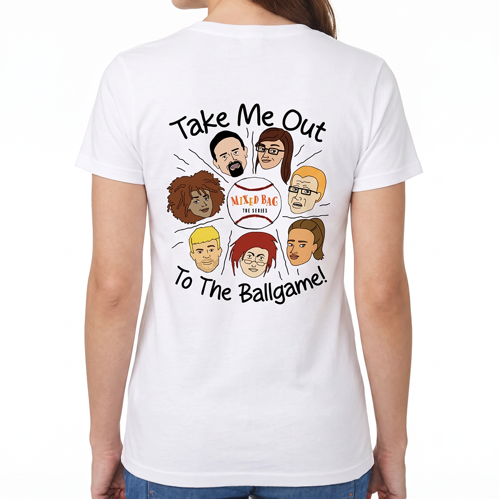 Take Me Out! White T-Shirt - Image 3